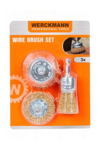 WERCKMANN Wire brush set, Silver
