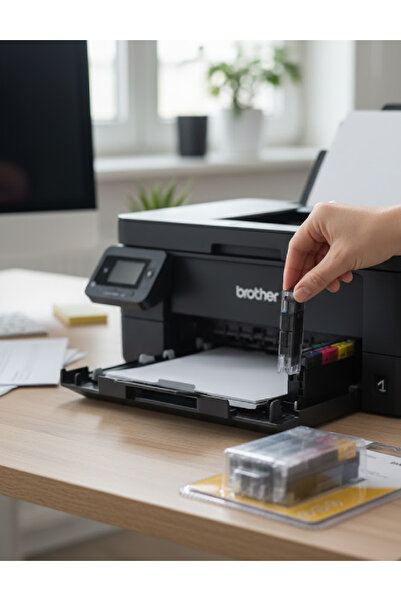 Evendi Set cerneala Brother, Mix Culori