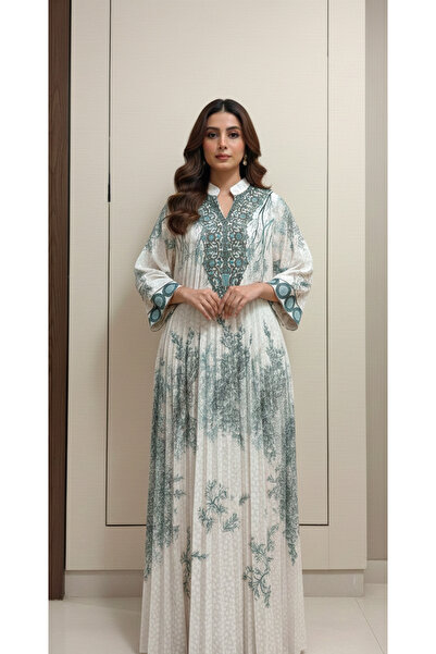 Moda Line "Blue Branches" Jalabiya