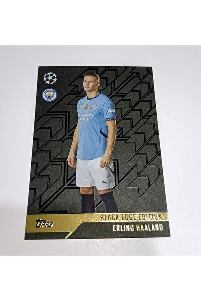 Topps إيرلينغ هالاند إصدار بلاك إيدج