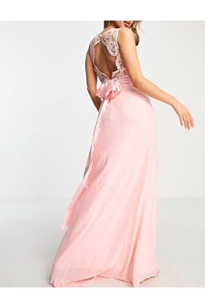 Evendi Long dress, Pink