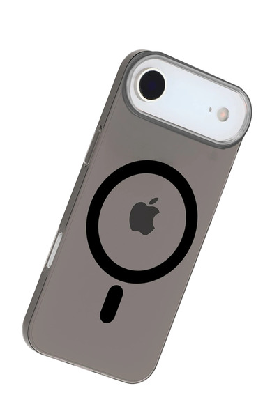 Fuchsia Apple iPhone 17 Air Pc Blank Magsafe Compatible Cover - Black