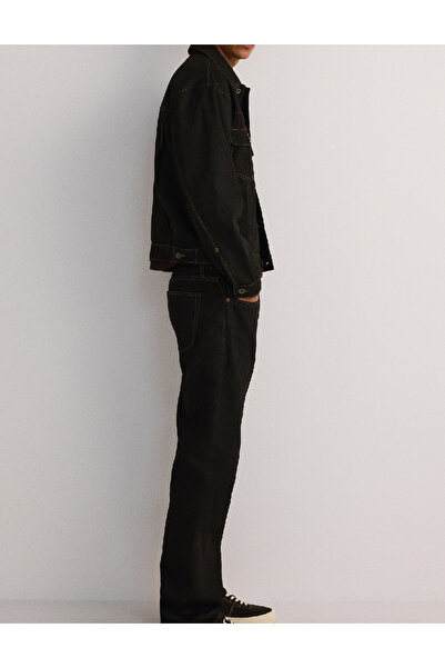 Reserved Oversize Jacket, Dark Brown