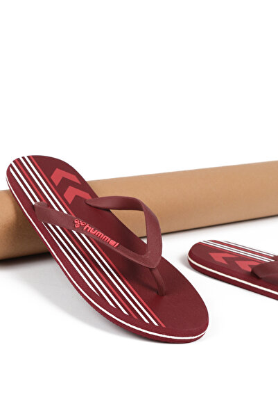 hummel Slippers, Burgundy