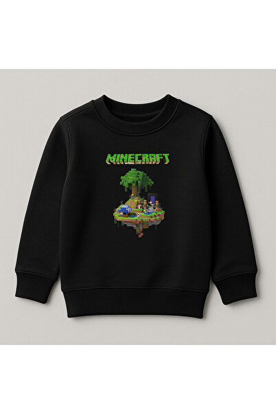 SVART WEAR Світшот для дітей з принтом Minecraft, 100% бавовна