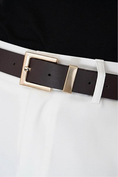Mynoa Square Buckle Women's Belt, Jacket Belt, Trouser Belt.