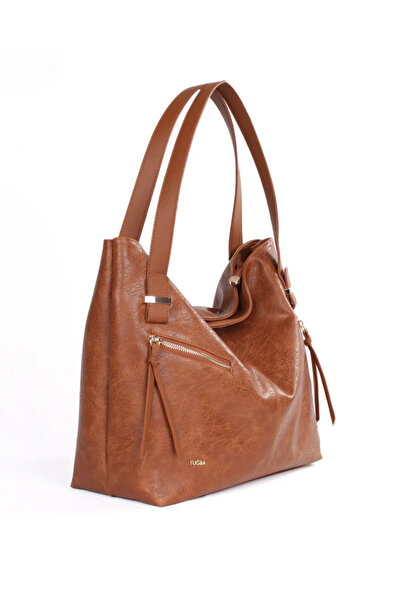 Tuğba Women's Multi-Pocket Shoulder and Arm Bag T4726