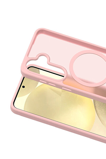 Fuchsia Samsung Galaxy S25 Fe Jota Magsafe Compatible Cover - Powder