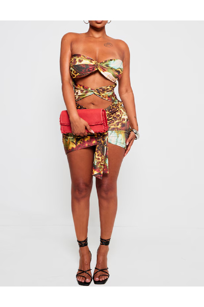 Evendi Short dress, Mix colors