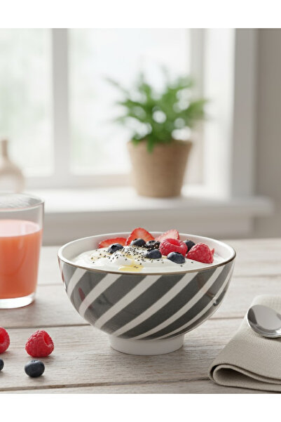 Evendi Bowl, Black/White