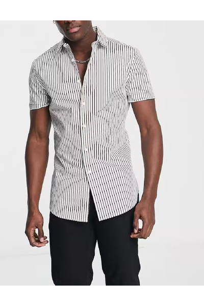 Evendi Shirt, White/Black