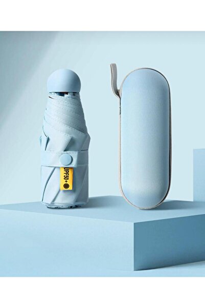 TwinRoots Özel Kılıflı UV korumalı Portatif Kapsül Şemsiye