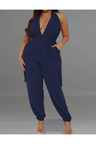 Evendi Jumpsuit, Navy Blue