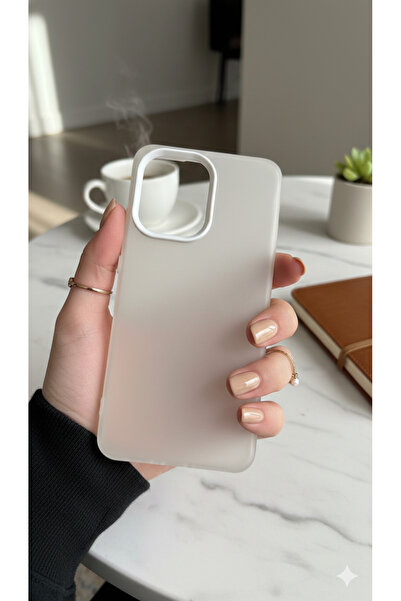 TechTrove Poco X7 Pro Kılıf Buzlu Saydam Sararmaz Elde Kaymaz Kamera Çıkıntıl...