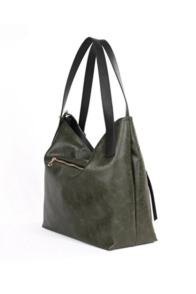 Tuğba Women's Multi-Pocket Shoulder and Arm Bag T4726