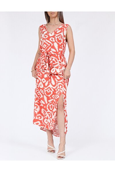 Vero Moda Long dress, Orange