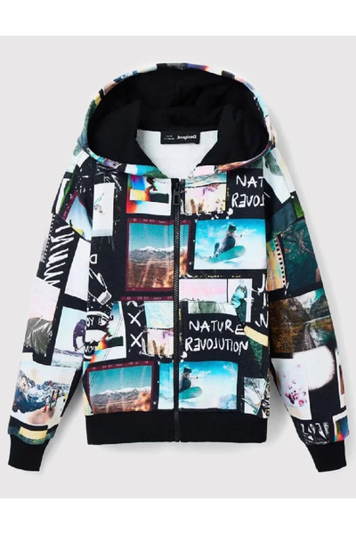 Desigual Sweatshirt, Mix Colors