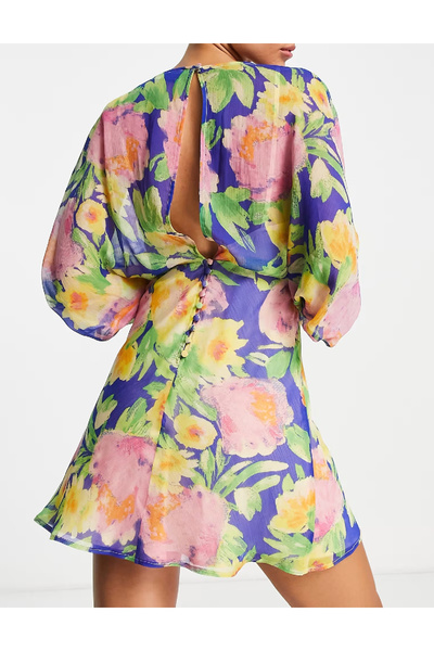 Evendi Short dress, Mix Colors