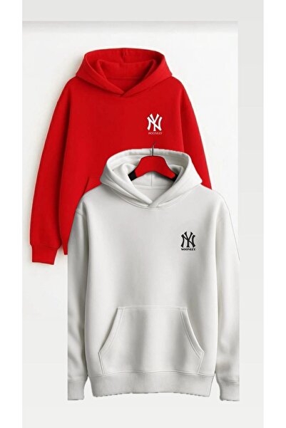 woonkey Unisex Oversized Hooded Sweat | Winter Thick Fabric | Soft Fleece Underwear | 2 Colors – Beige / Brown