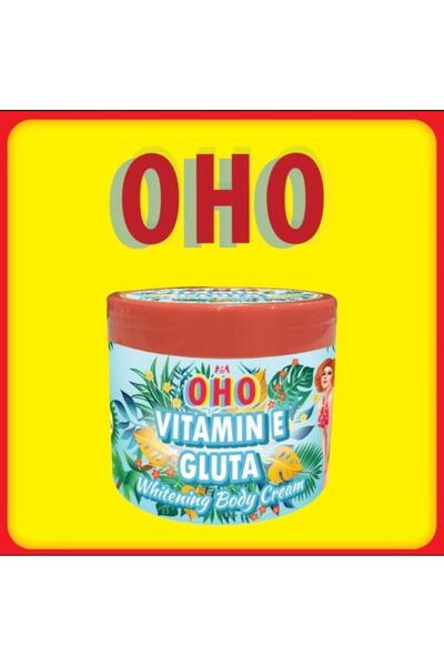 Oho أوهو كريم تبييض الجسم فيتامين إي جلوتا