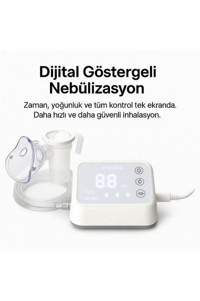 ENDOSTALL Dijital Kompresörlü Nebülizatör