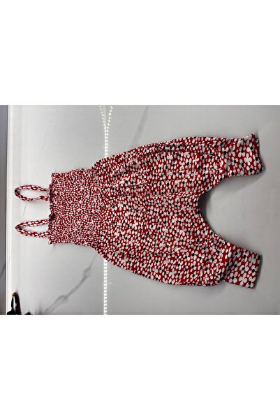 EMEL DURMAZ KIZ ÇOCUK ASKILI ŞALVARLI TULUM 2-6 YAŞ