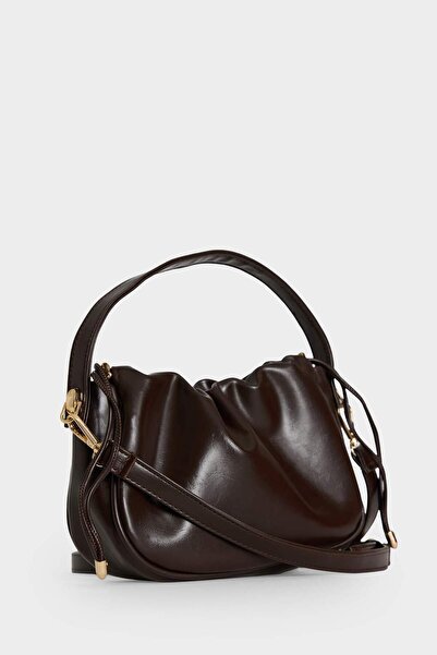 DeFacto Women's Faux Leather Crossbody Bag F1569Axns