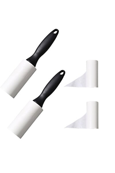 Axroad Mall Set de 4 role adezive pentru scame, 240 de coli, mâner ergonomic,...