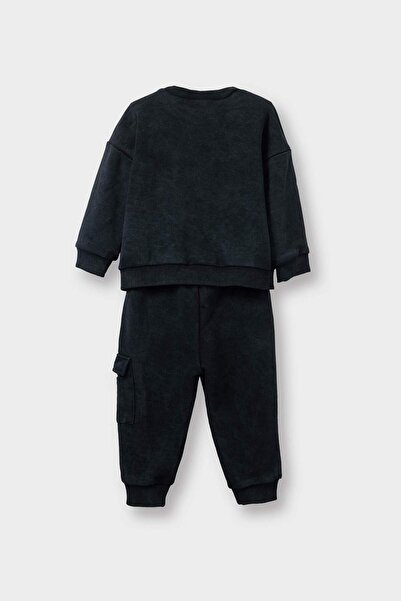 DeFacto Set de cu imprimeu piese Baby Boy Slogan G5132A525WN