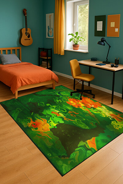 Rugs Modern Halı MOSSO Διακοσμητικό χαλί vintage με υφαντό σχέδιο και θέμα με...