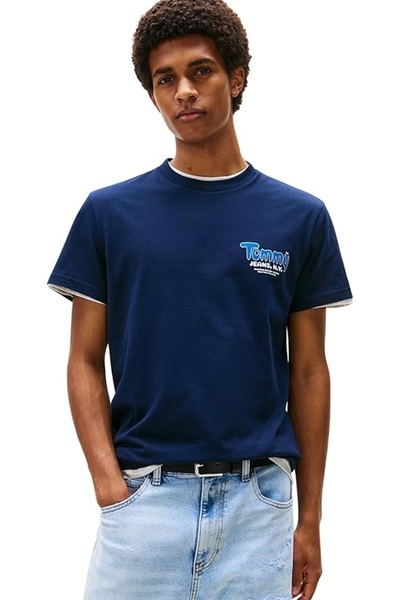 Tommy Hilfiger Tjm Slim Font Play Tee T-Shirt Men