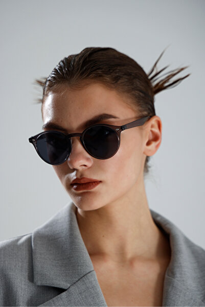 miii Unisex Oval Smoked Uv Protection Retro Modern Sunglasses