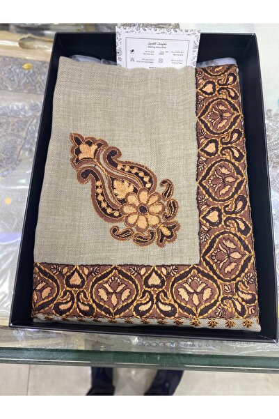 SH Colorful Indian Kashmiri shawl shemagh