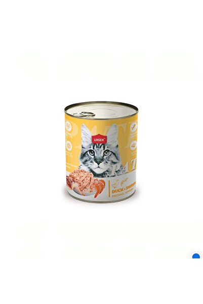 Lines Linsin Cat Pâté Boxes Duck with Shrimp 375g