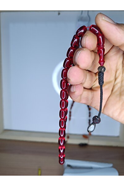 Kehribar Bakır Kazaz Püsküllü Sıkma Ve Ateş Kehribarı