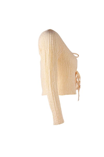 trender 26KI40000009 Κίτρινη γυναικεία μπλούζα 6480