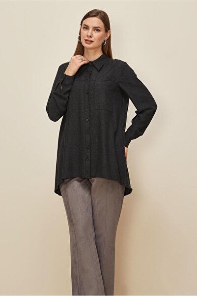 Alvina Shirt Collar Tunic 46223