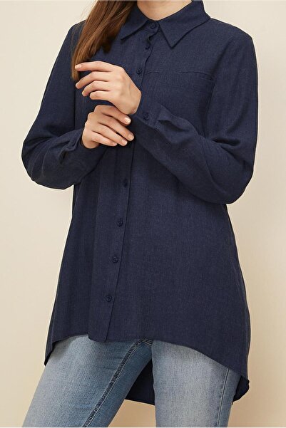 Alvina Shirt Collar Tunic 46223