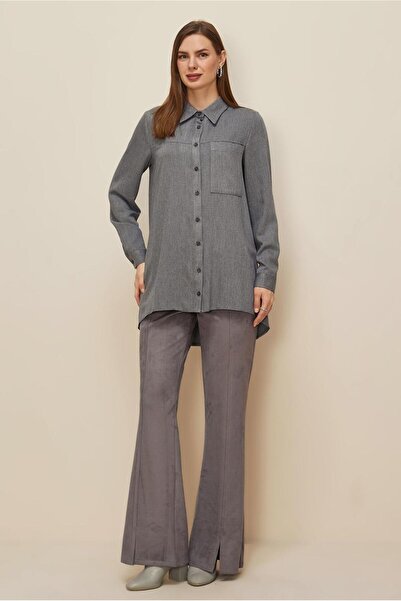 Alvina Shirt Collar Tunic 46223