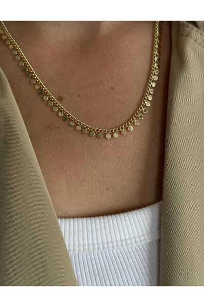 8atelier Xuping gold pul kolye