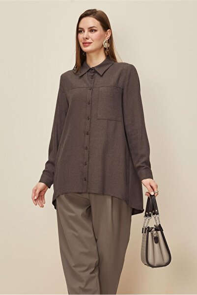 Alvina Shirt Collar Tunic 46223