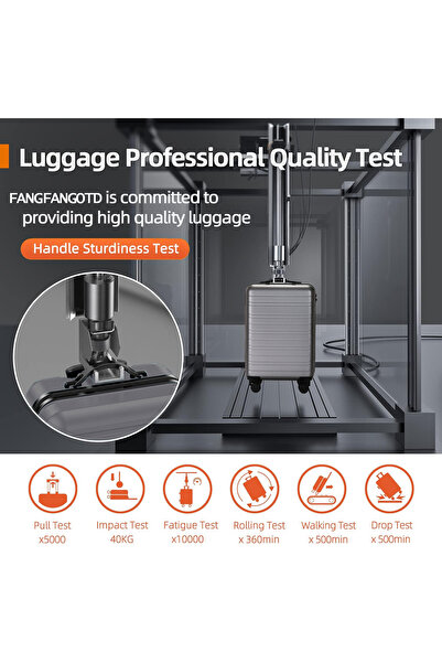 AZZHAAR Luggage Set 3-Piece Carry On Luggage ABS Material Hard Shell Suitcase Scalable Trolley Luggage Bag