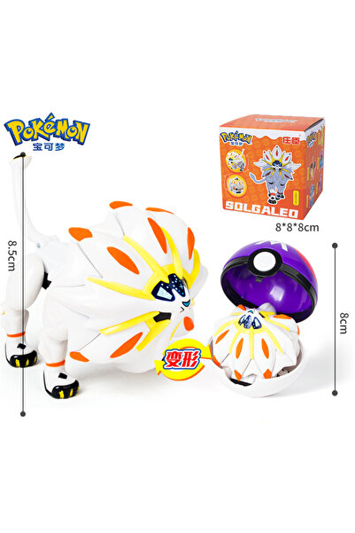 Choice6 مجموعة ألعاب شخصيات بوكيمون سولغاليد 1.0، نموذج كرة بوكيمون، بيكاتشو،...