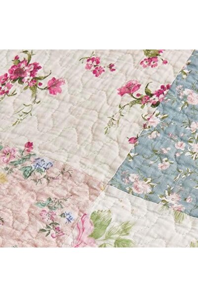 Yıldızan buydazzle Abbi 5 Parça Bahçe Çiçekli Yıkanmış%100 Pamuk Ters Çevrile...