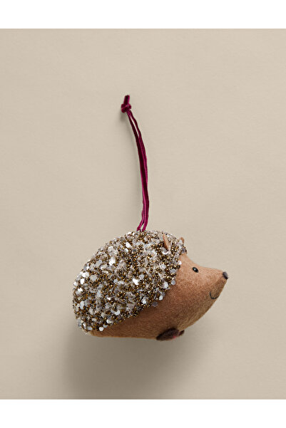 Marks & Spencer Keçeli Boncuk İşlemeli Asmalı Kirpi Süsü