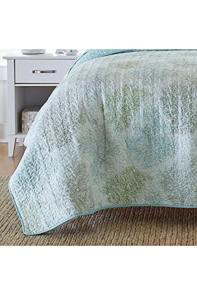 Yıldızan buydazzle Ashley Anasayfa Tuzlu Su Koleksiyonu Yorgan Seti-%100 Pamu...