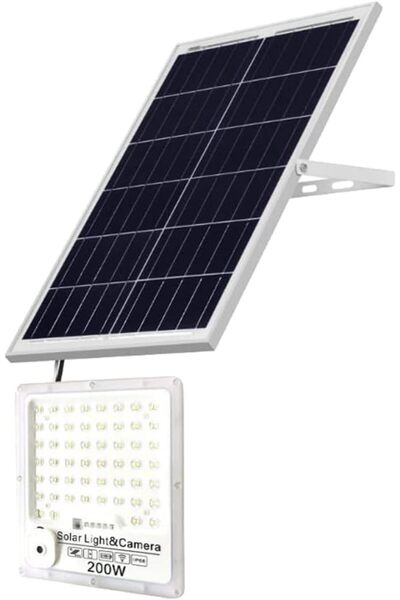 Generic Crony T11 Solar 200W Monitoring Lamp Solar Light With Camera With Mobile Phone App Wifi Connection