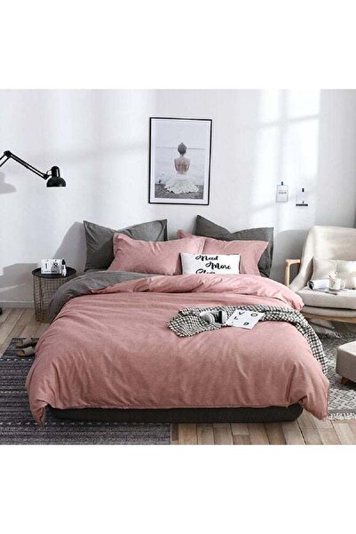 Arabest Red 4-Piece Luxurious Cotton And Soft Microfiber Comforter Set