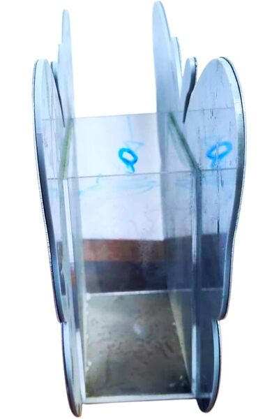 Generic Butterfly-Shaped Acrylic Flower Stand, Modern Floral Display for Tables and Shelves