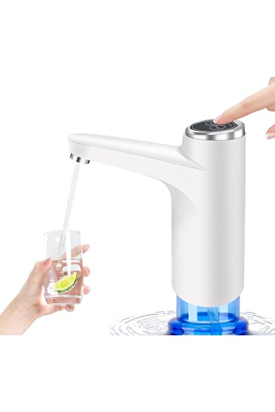 Generic USB Rechargeable Water Pump for 2-5 Gallon Bottles - White